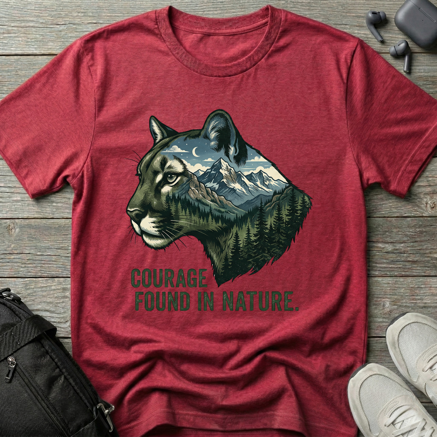 Courage Found In Nature