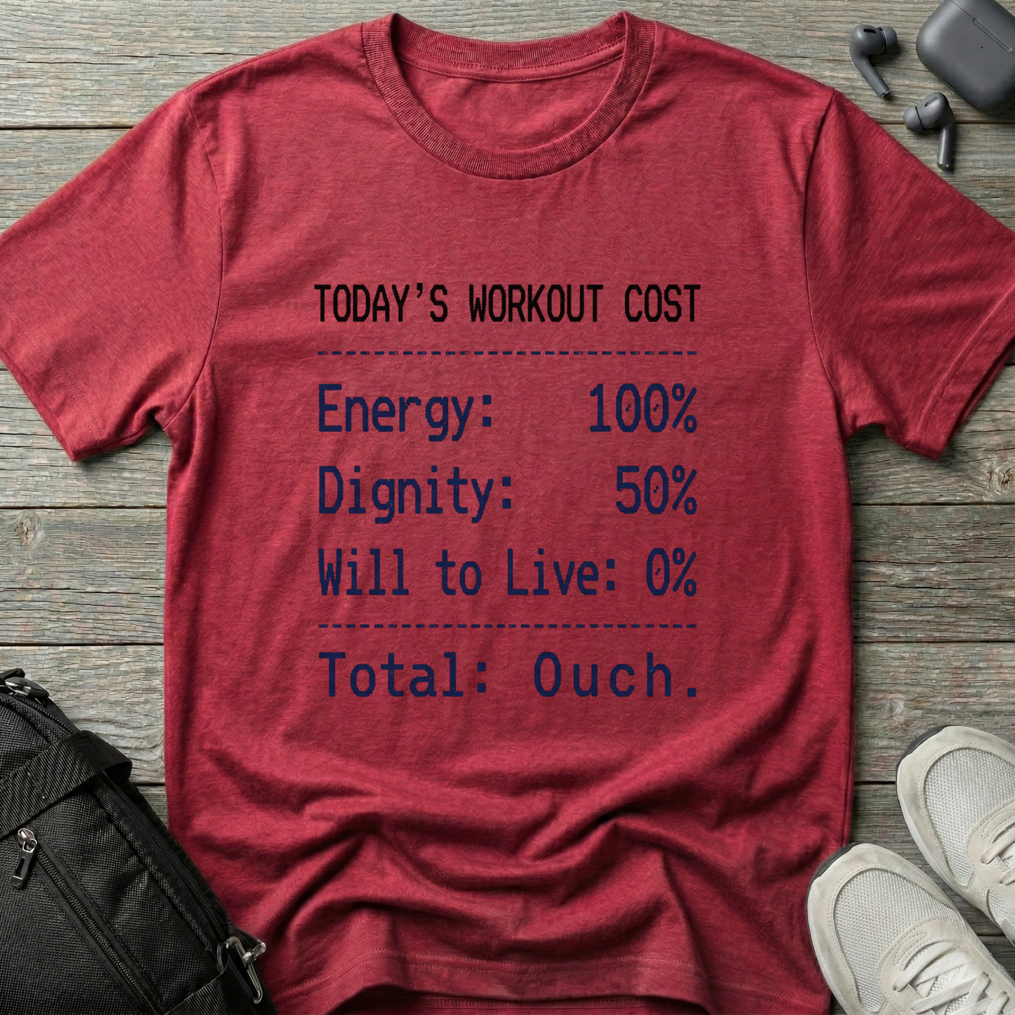 Workout Receipt
