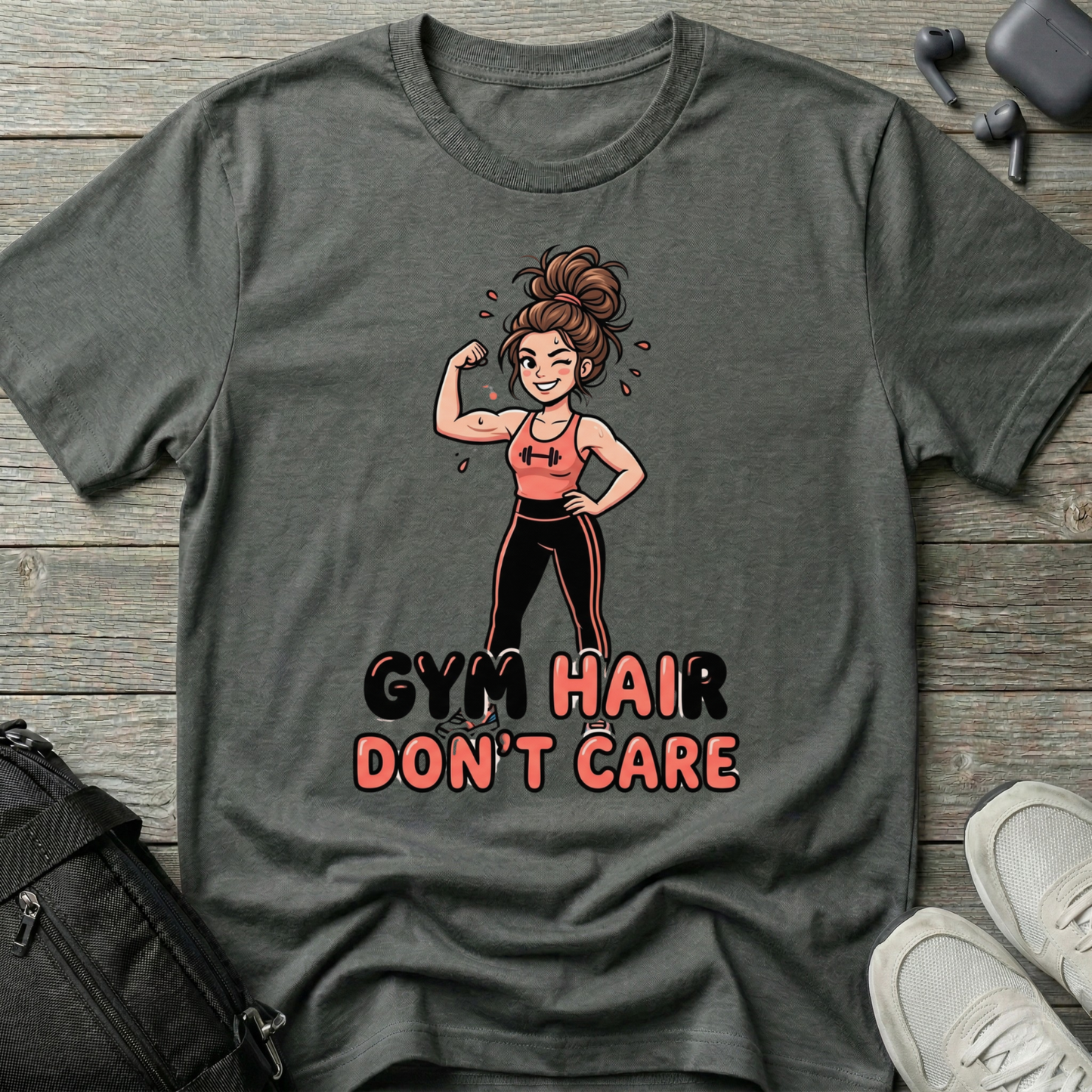 Gym Hair Don’t Care T-Shirt
