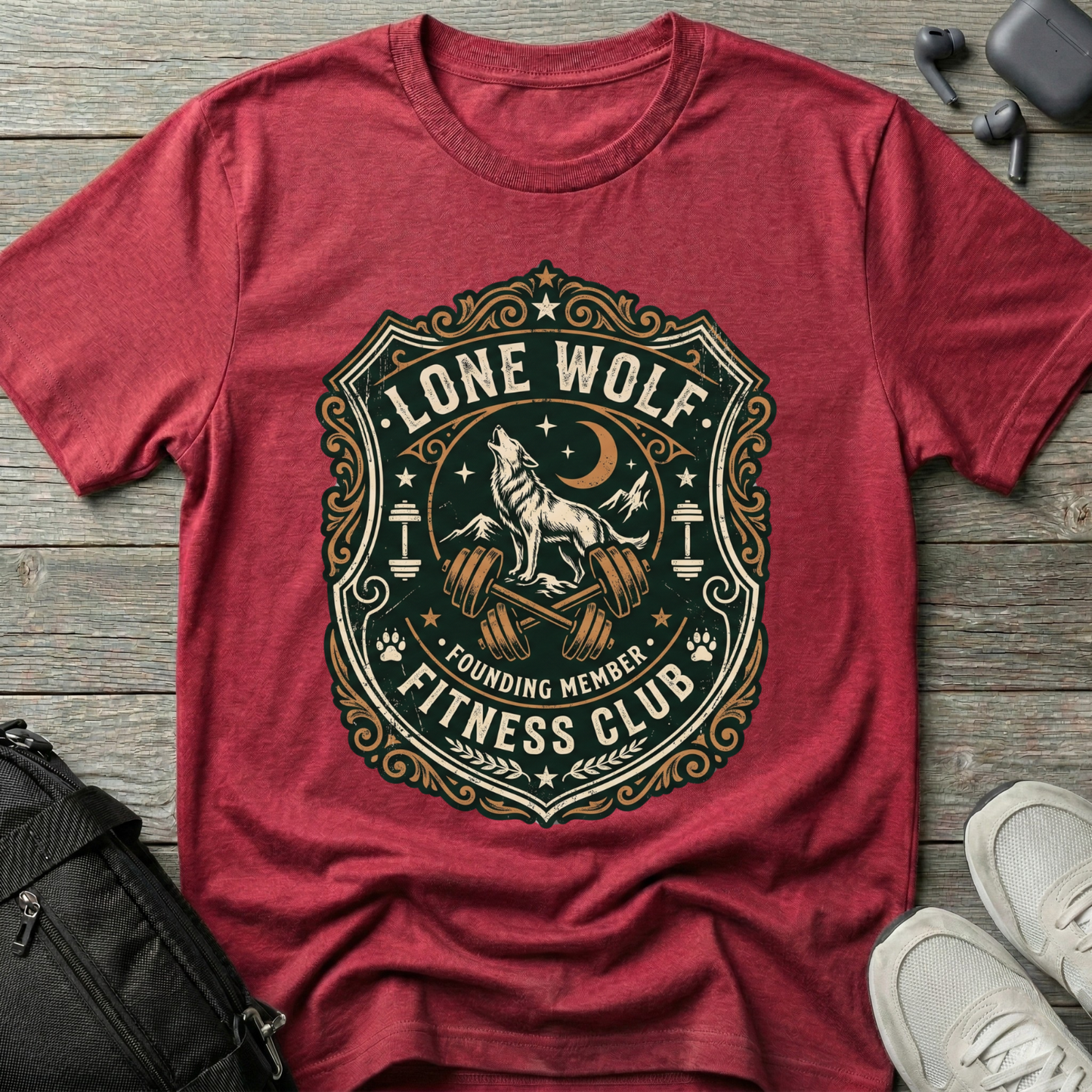 Lone Wolf Fitness Club T-Shirt