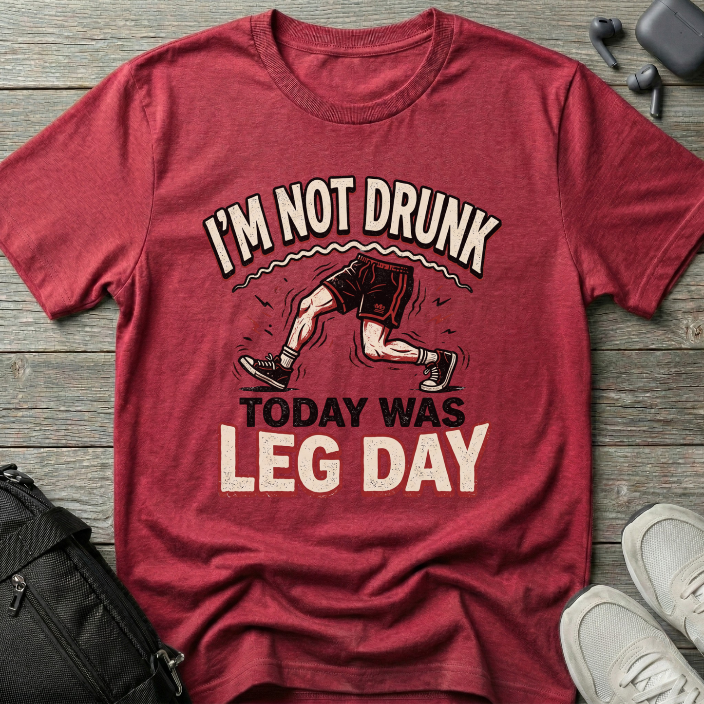 "I’m Not Drunk, Today Was Leg Day" T-Shirt