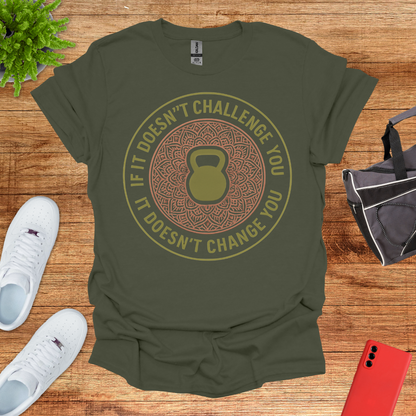If it doesn't challenge you... it doesn't change you