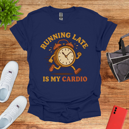 Running late is my cardio