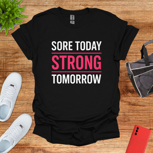 Sore today strong tomorrow Pink