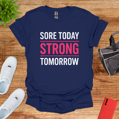 Sore today strong tomorrow Pink