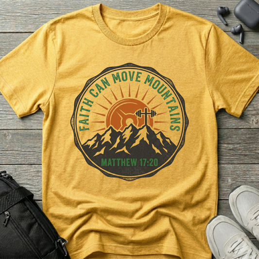 Faith can move mountains