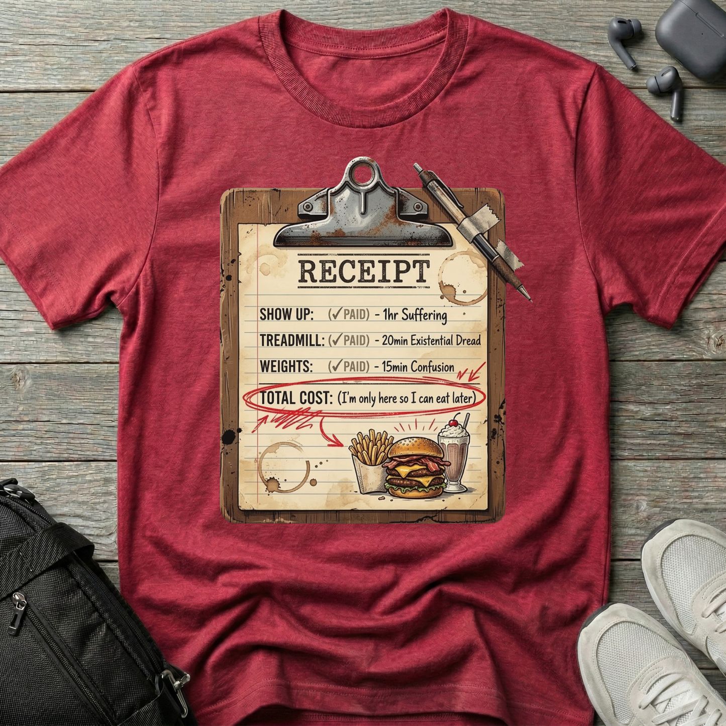 Workout Receipt