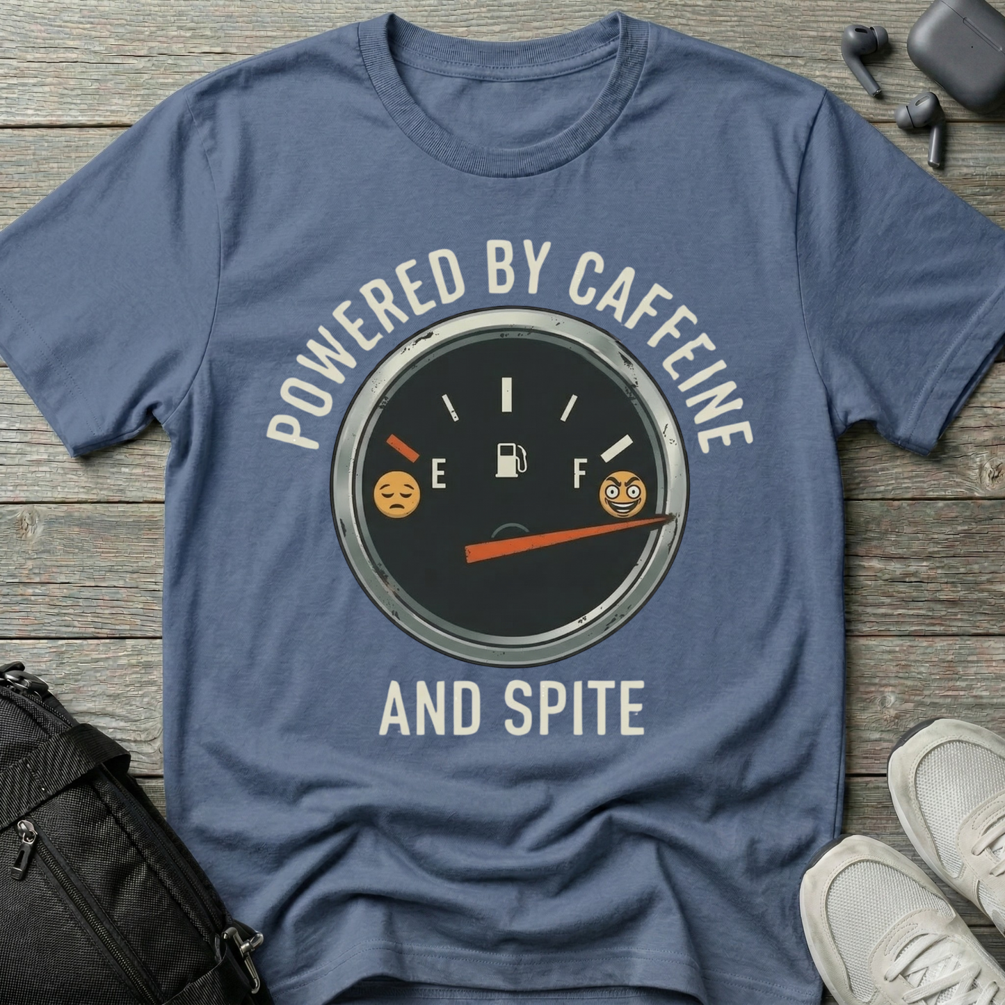 Powered By Caffeine And Spite