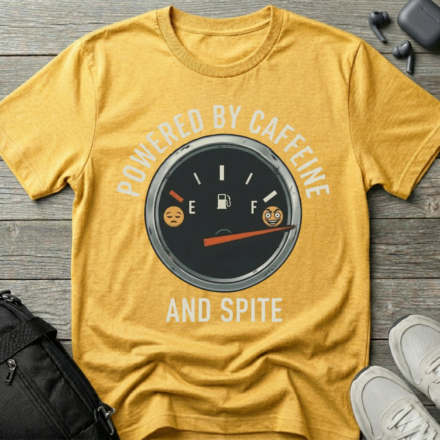 Powered By Caffeine And Spite