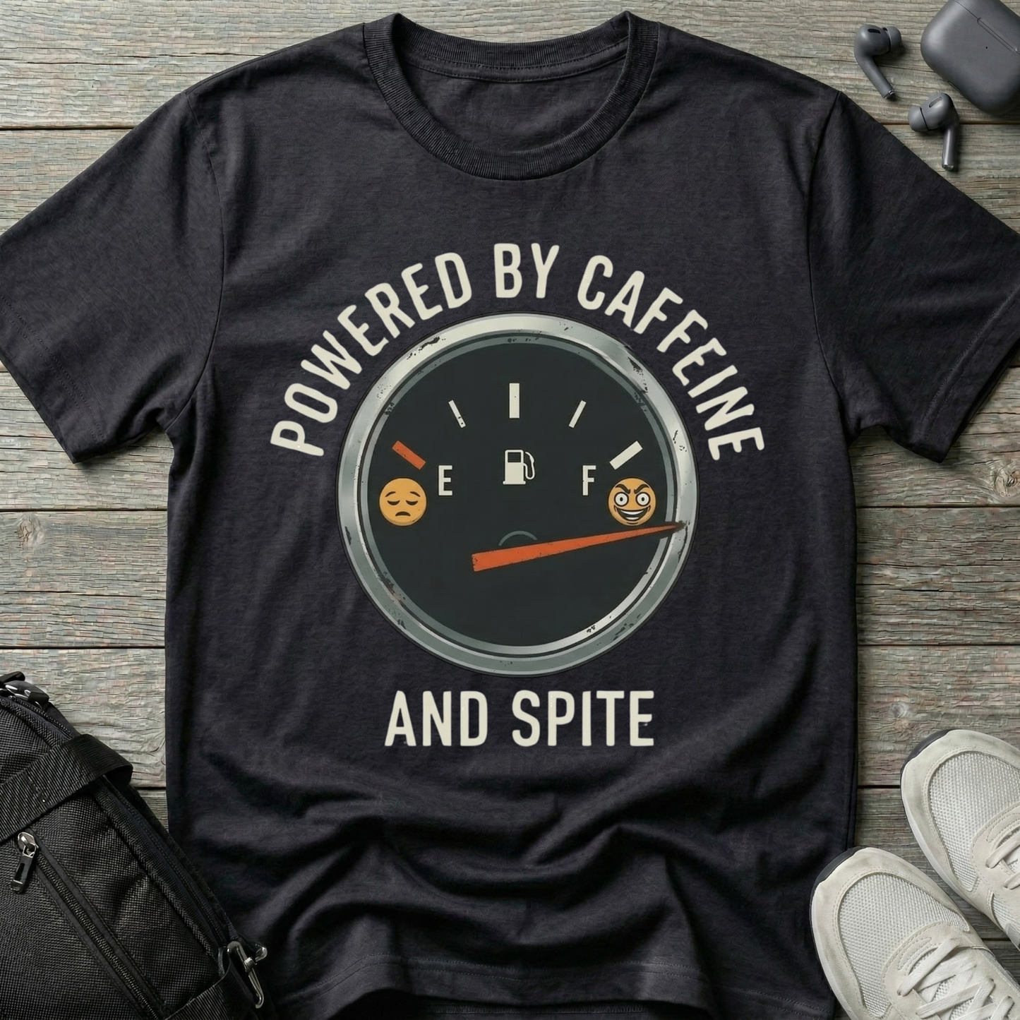 Powered By Caffeine And Spite