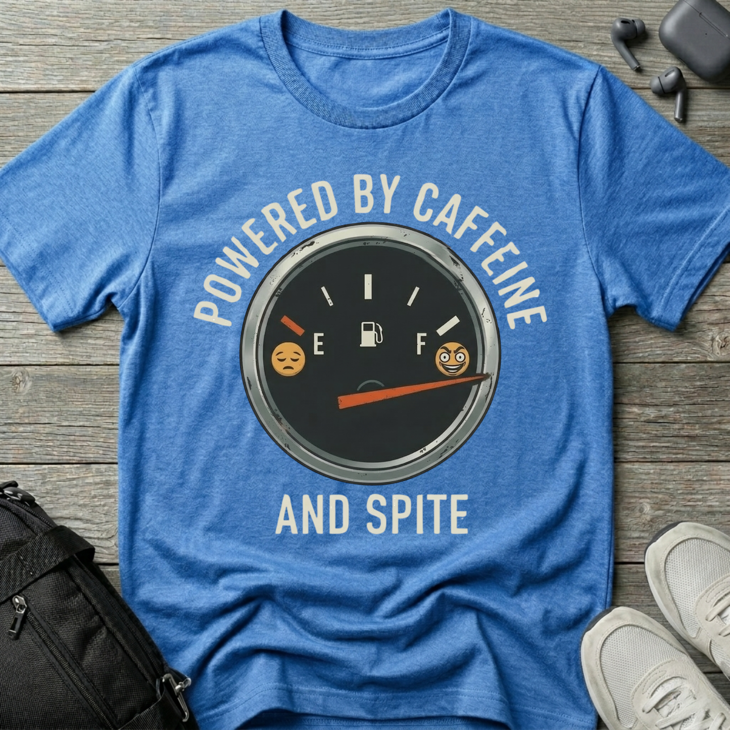 Powered By Caffeine And Spite