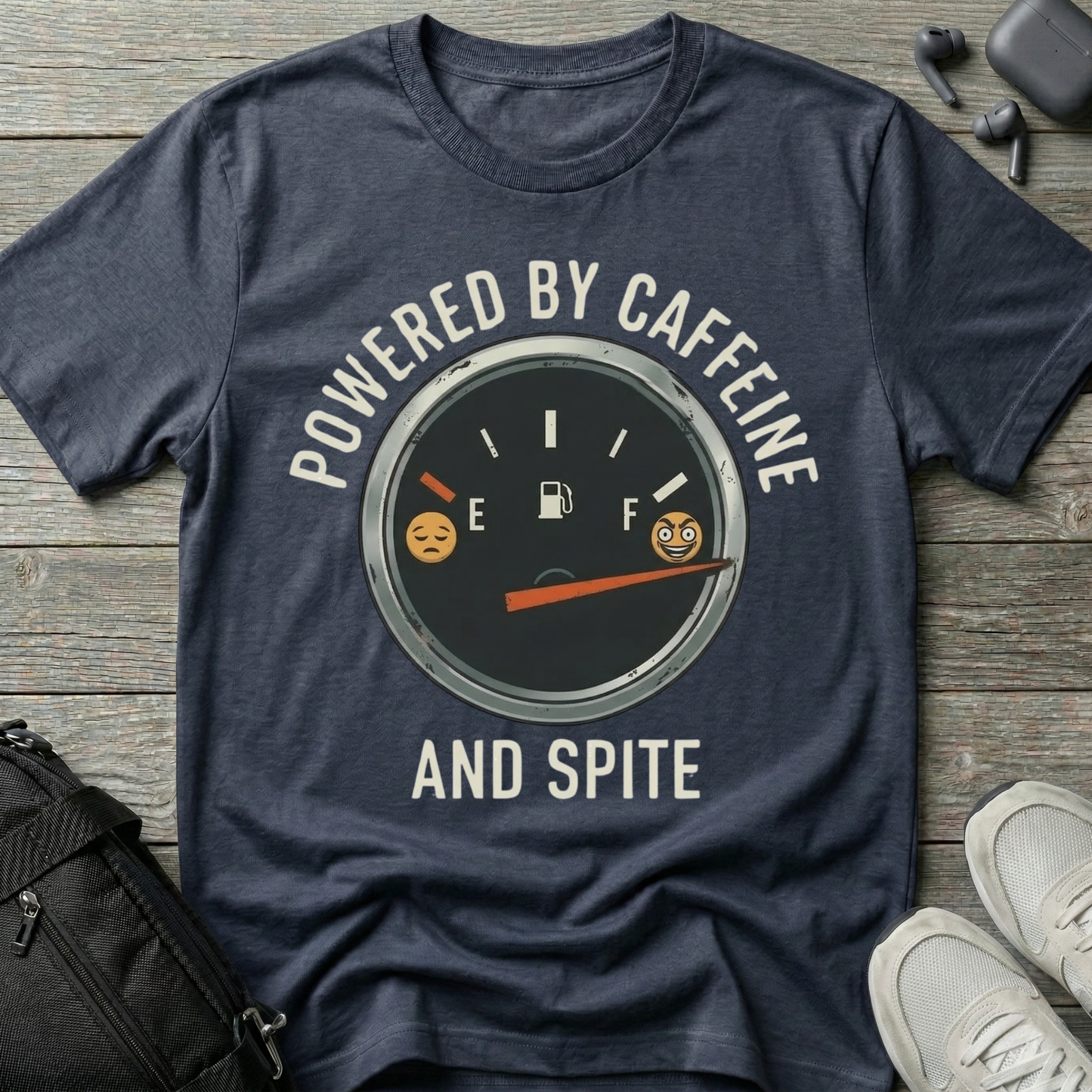 Powered By Caffeine And Spite