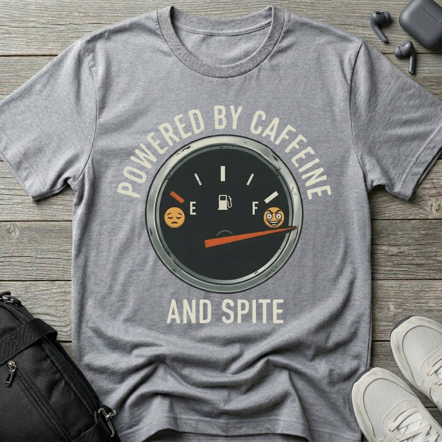 Powered By Caffeine And Spite