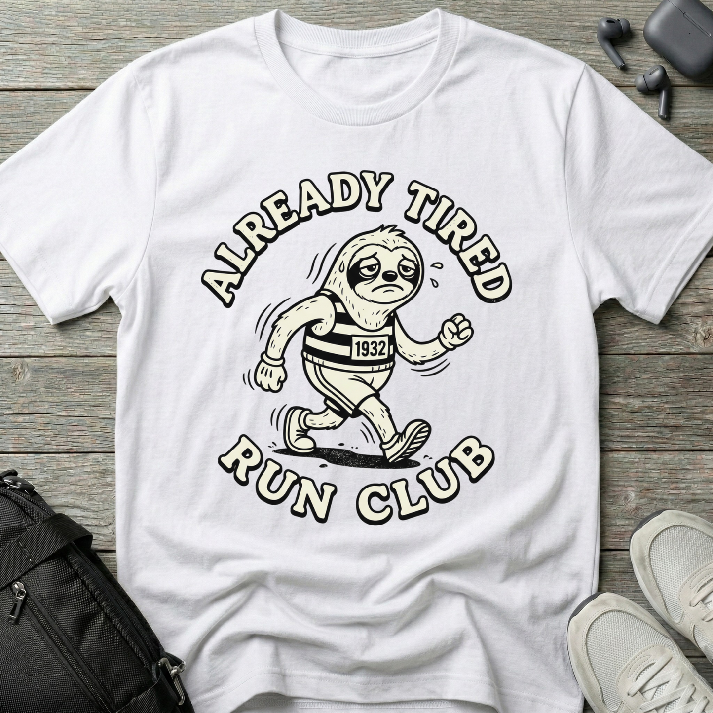 Already Tired Run Club Sloth