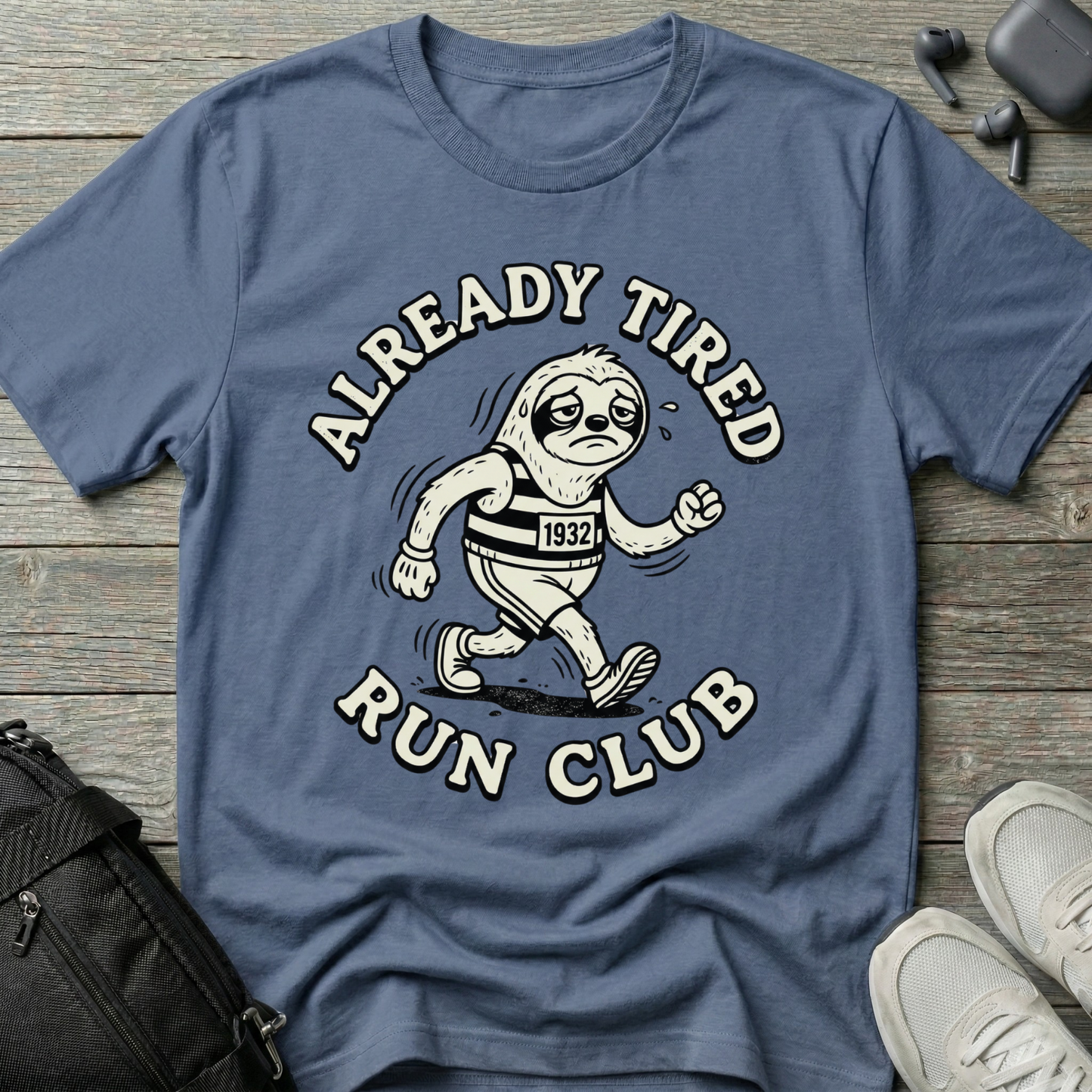 Already Tired Run Club Sloth
