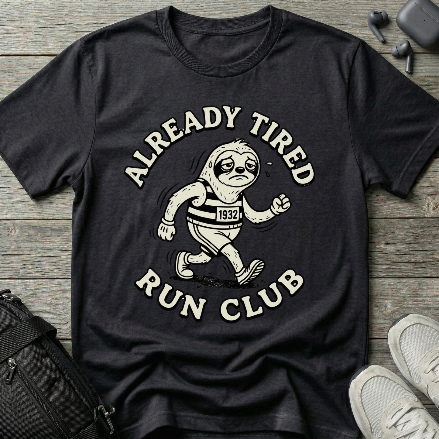 Already Tired Run Club Sloth