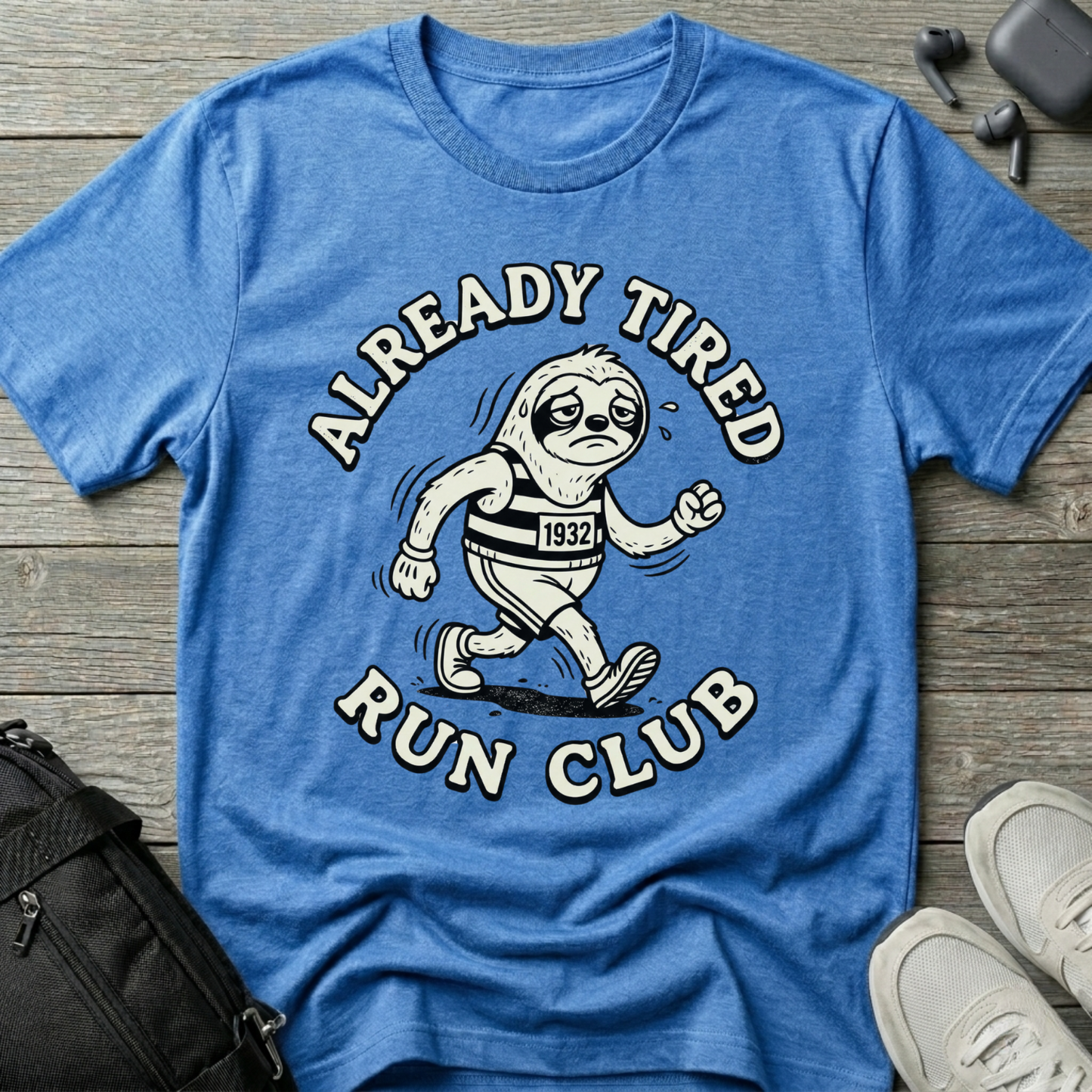 Already Tired Run Club Sloth