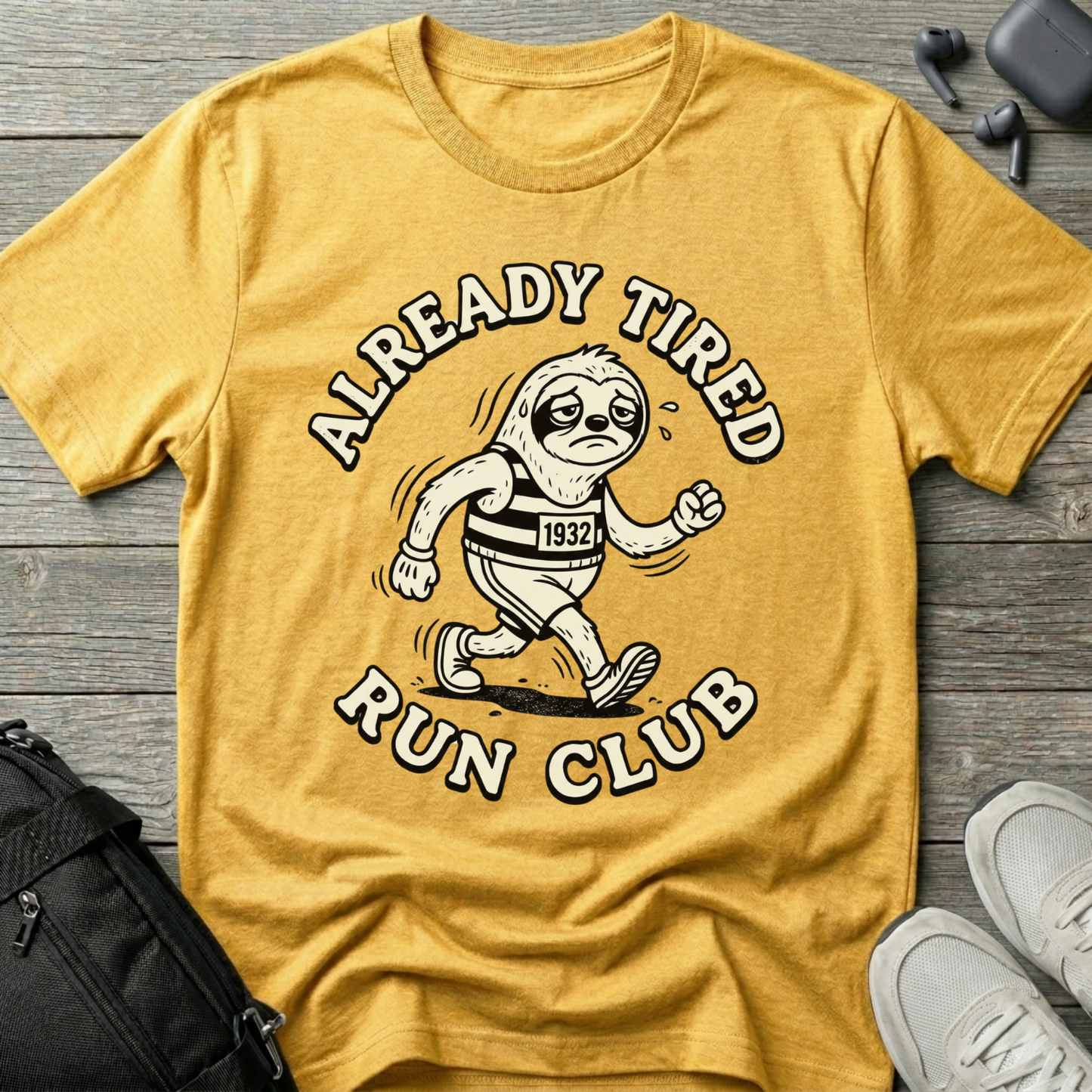 Already Tired Run Club Sloth