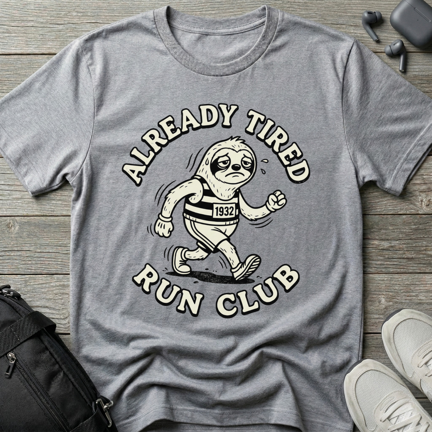 Already Tired Run Club Sloth