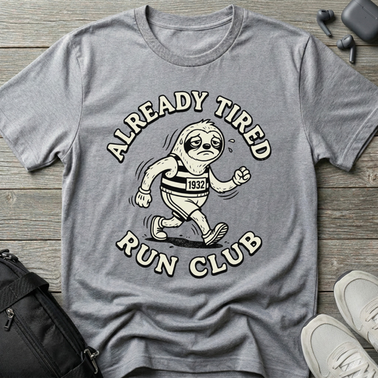 Already Tired Run Club Sloth