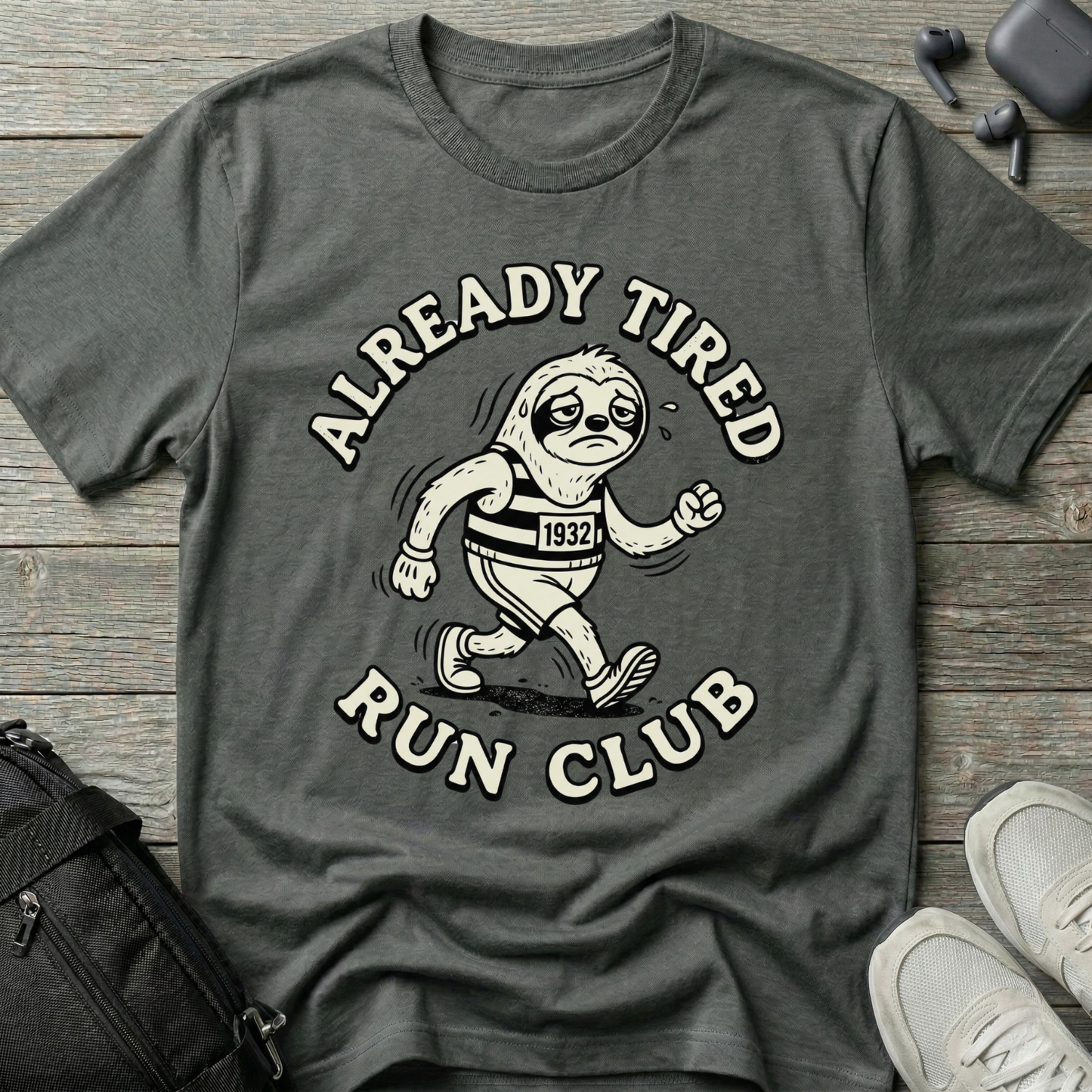 Already Tired Run Club Sloth