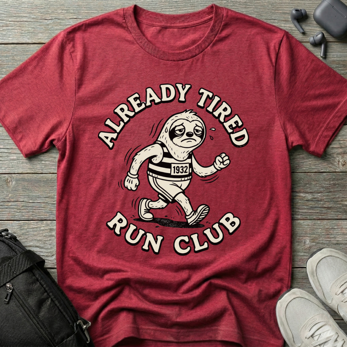 Already Tired Run Club Sloth