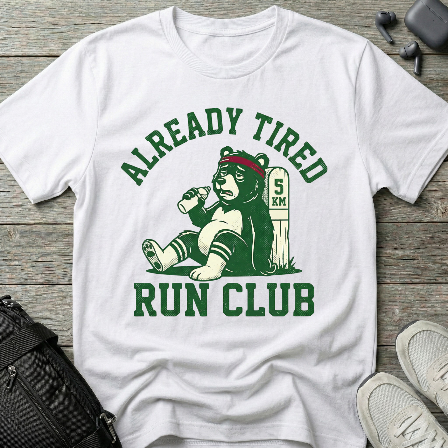 Already Tired Run Club Bear