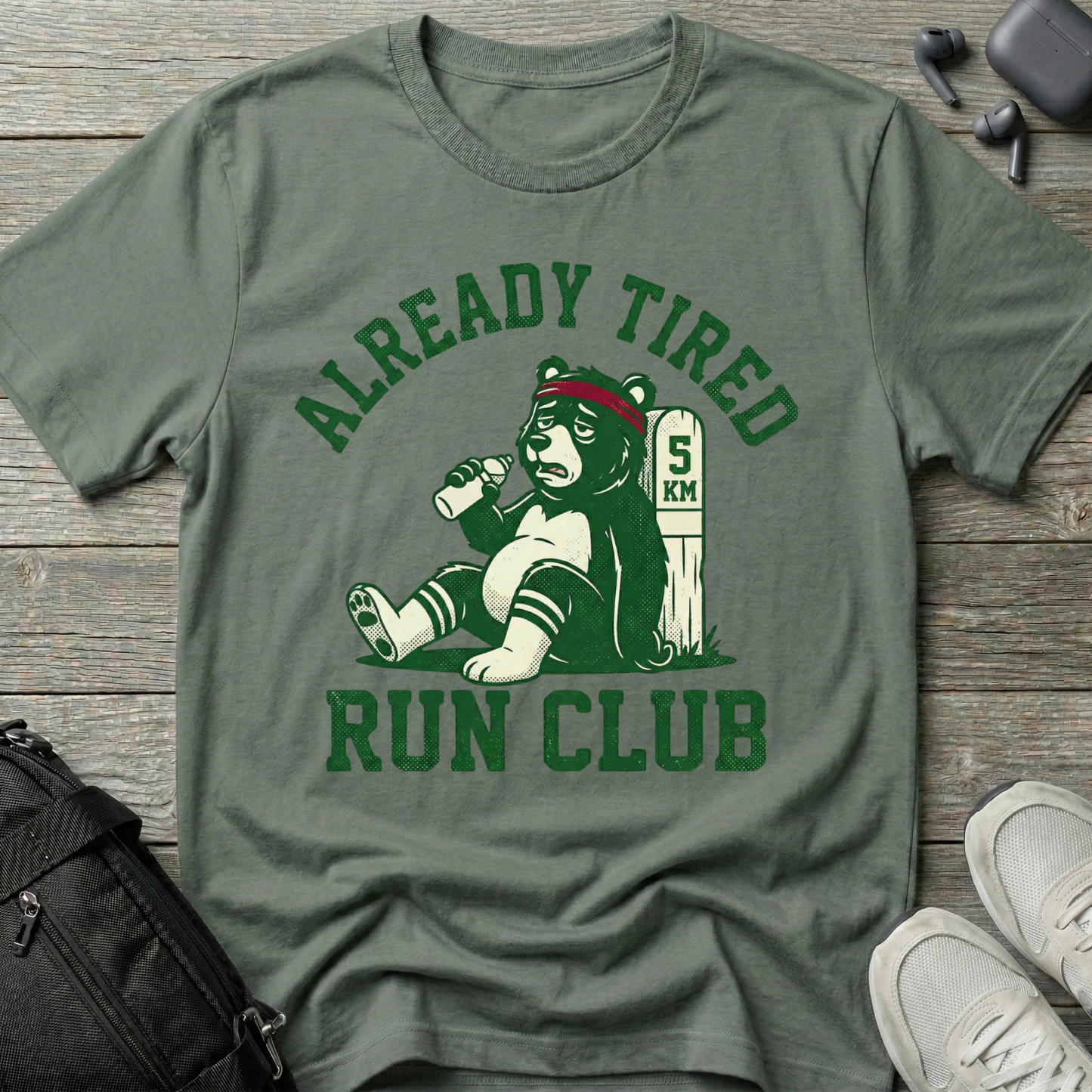 Already Tired Run Club Bear
