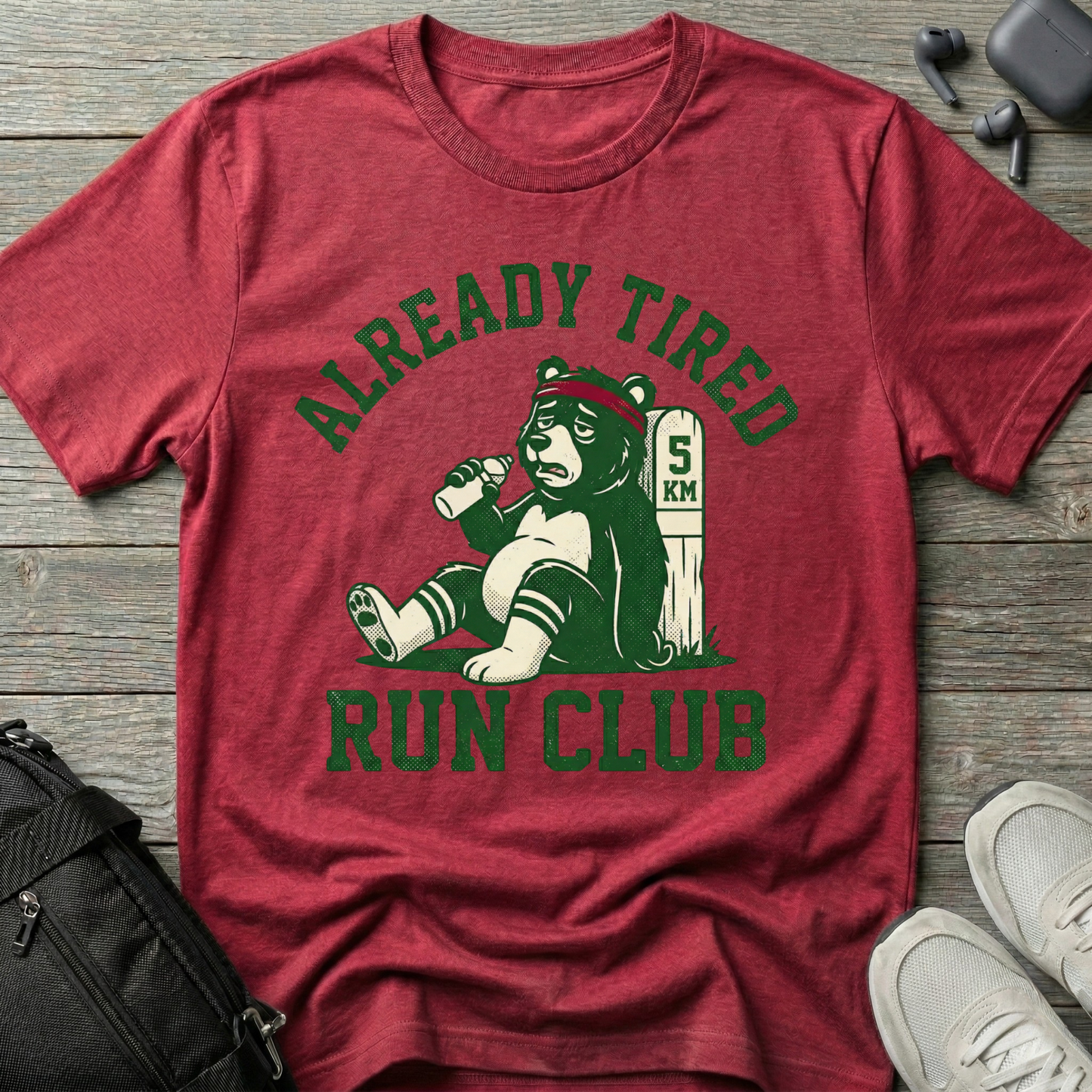 Already Tired Run Club Bear