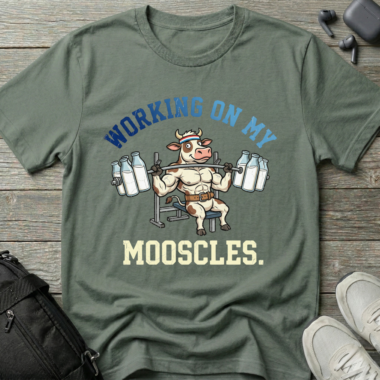 Working On My Mooscles