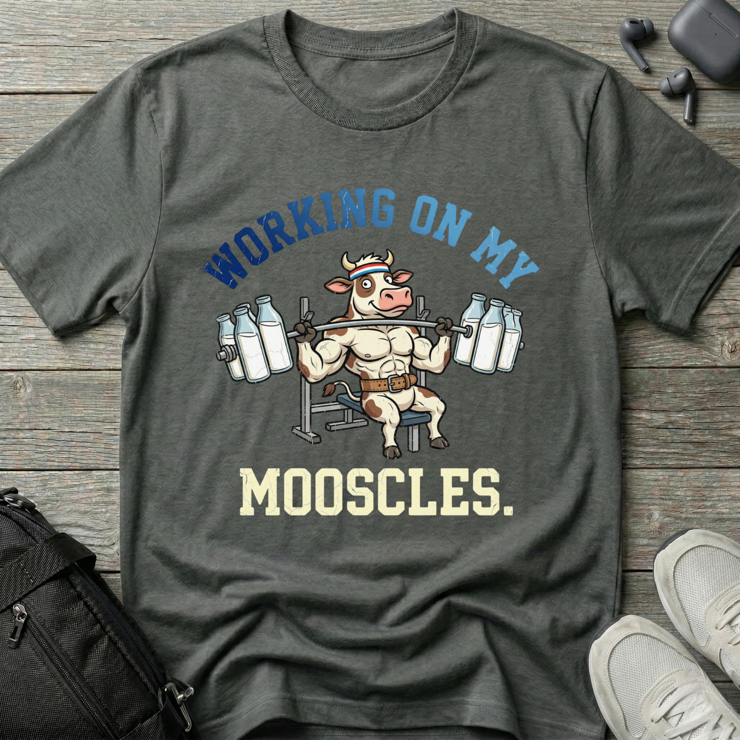 Working On My Mooscles