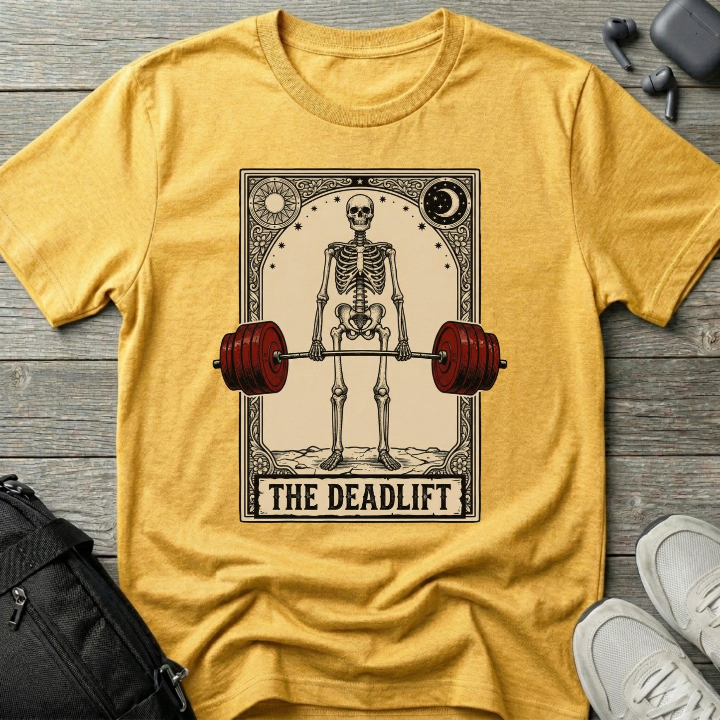 The Deadlift Tarot Card
