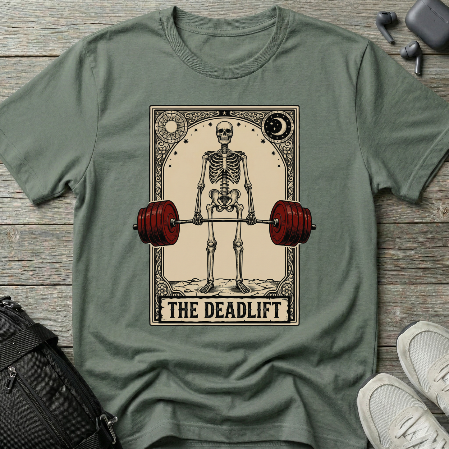 The Deadlift Tarot Card