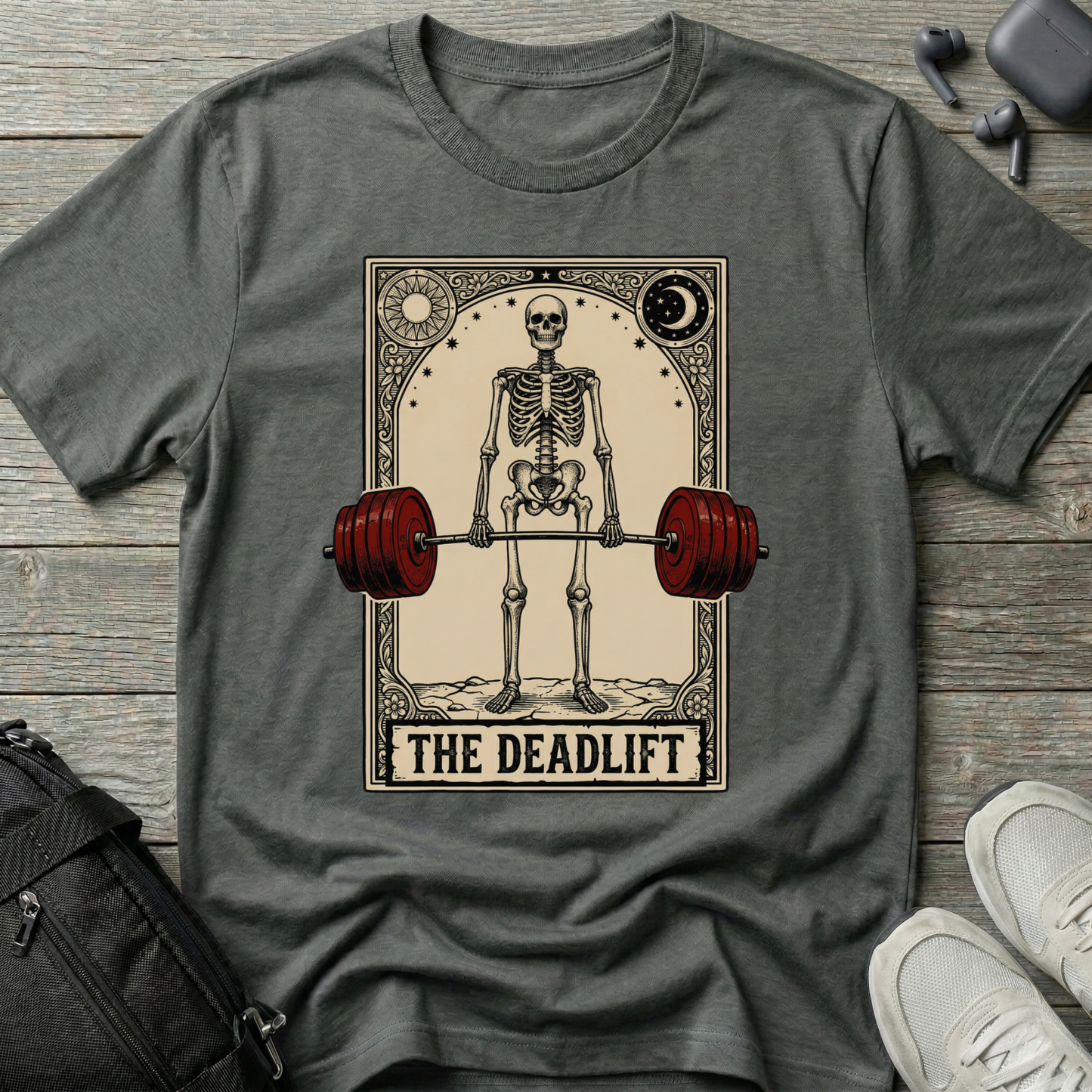 The Deadlift Tarot Card