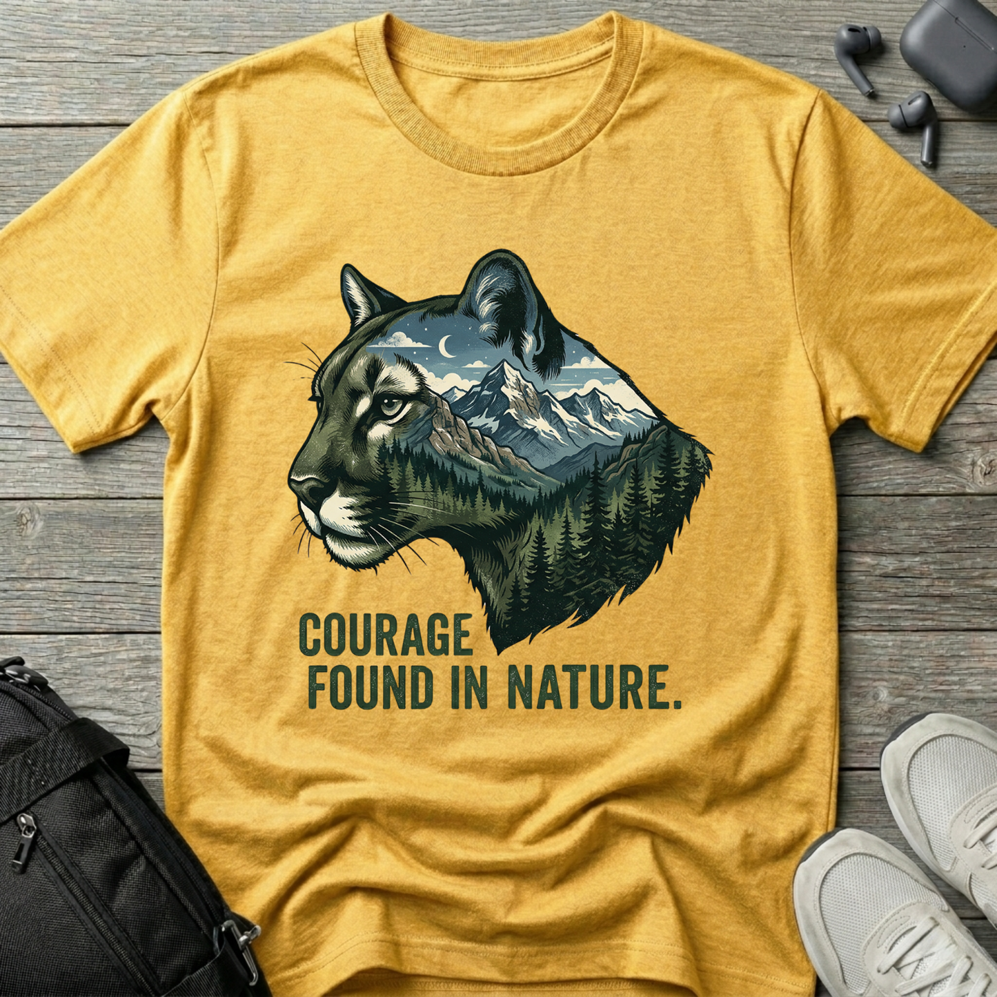 Courage Found In Nature