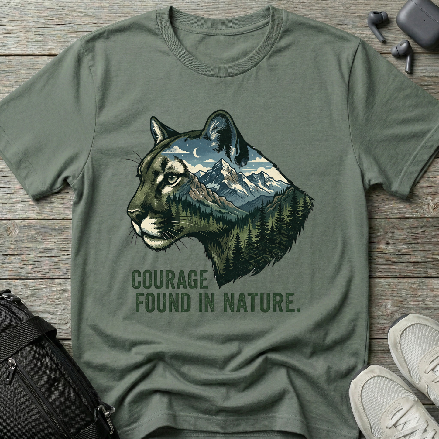 Courage Found In Nature