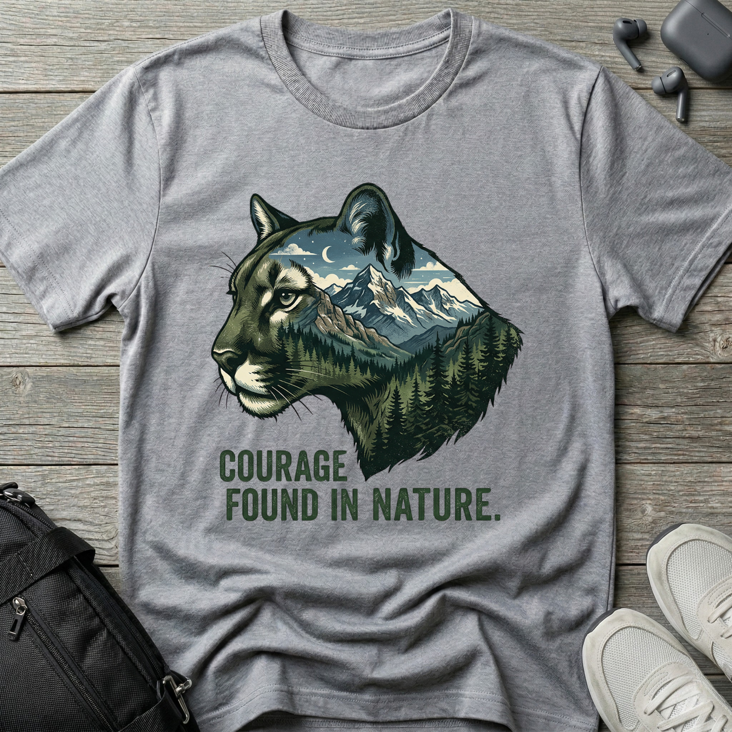 Courage Found In Nature