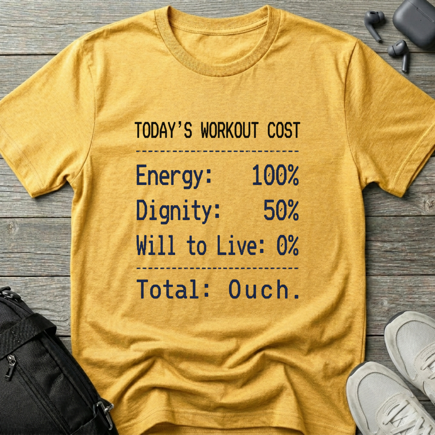 Workout Receipt