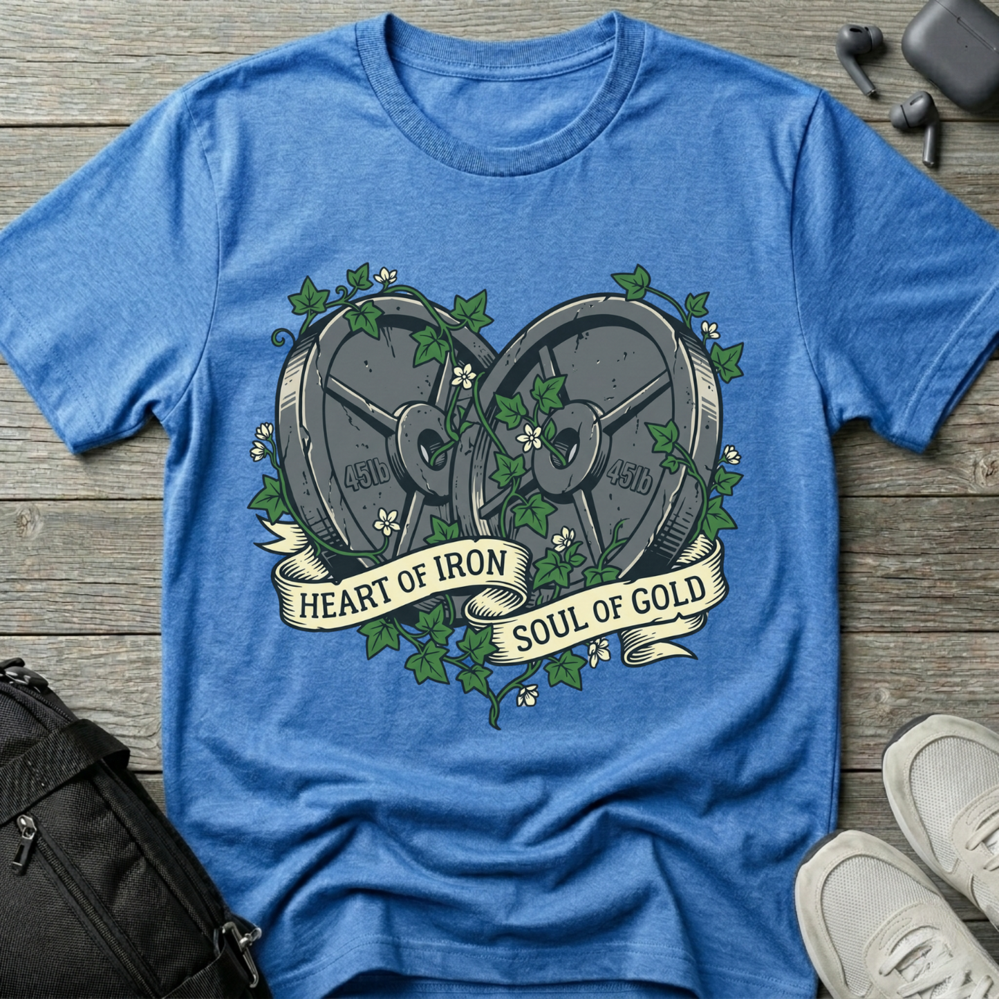 Heart of Iron T-Shirt — "Heart of Iron, Soul of Gold"