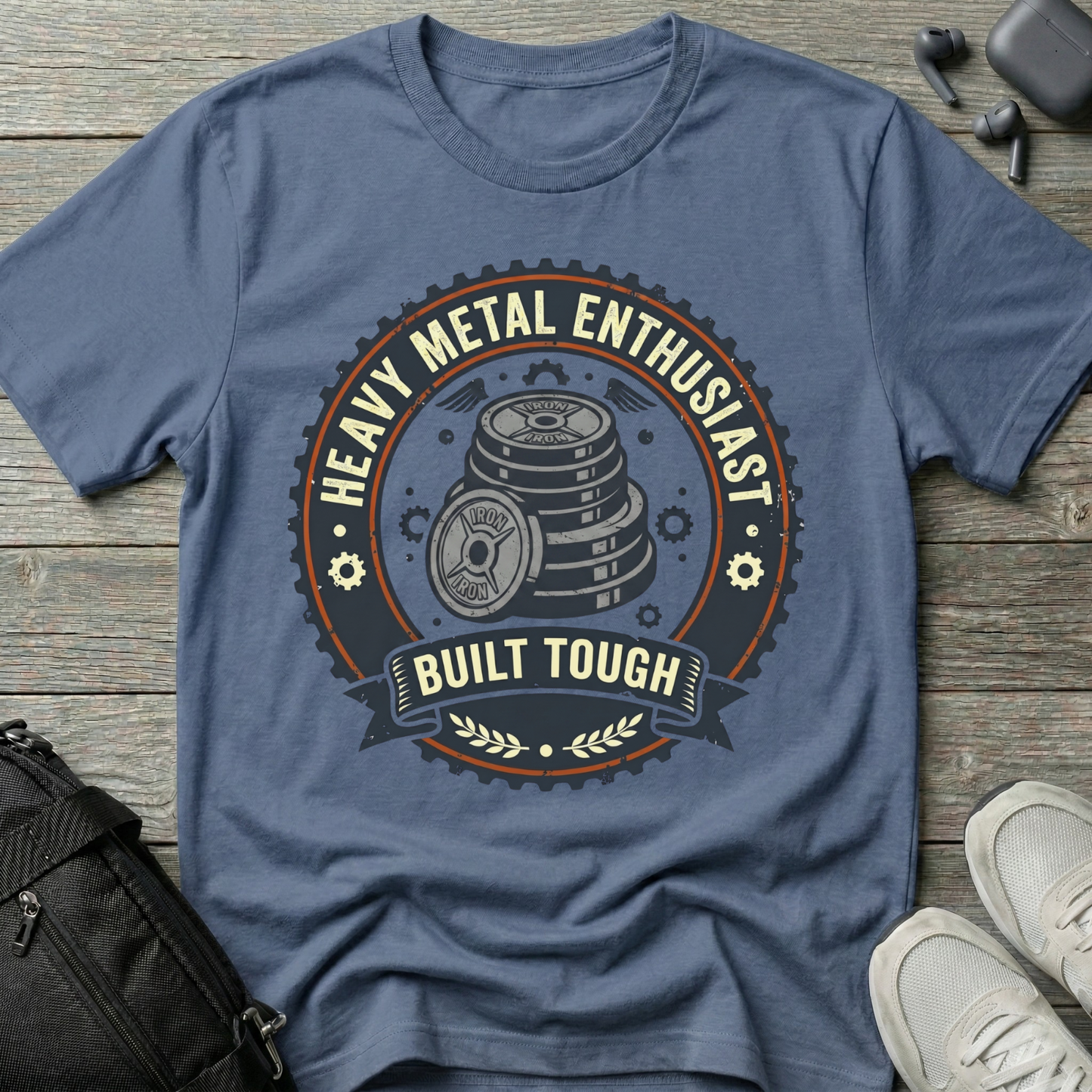 Heavy Metal Enthusiast Graphic Tee
