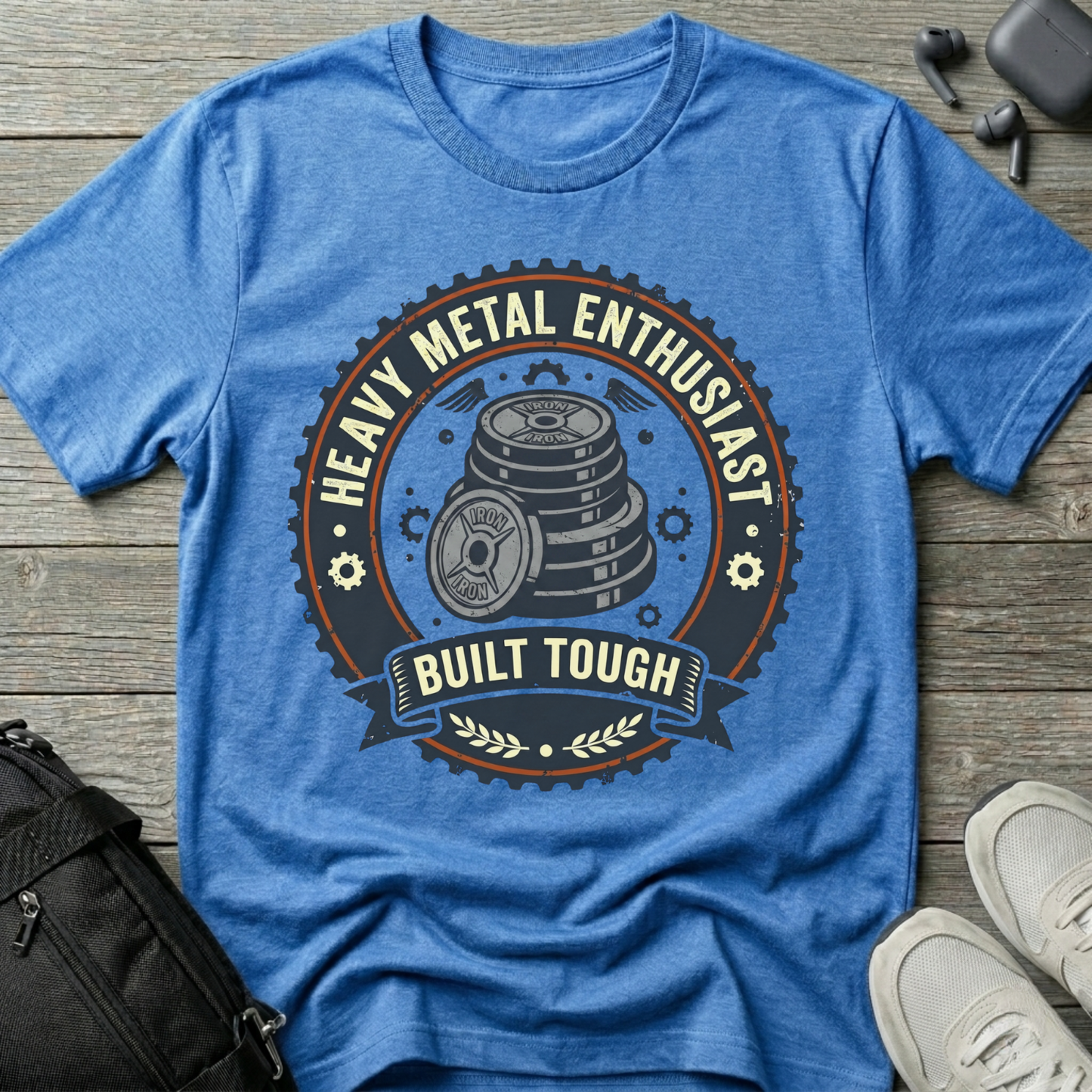 Heavy Metal Enthusiast Graphic Tee