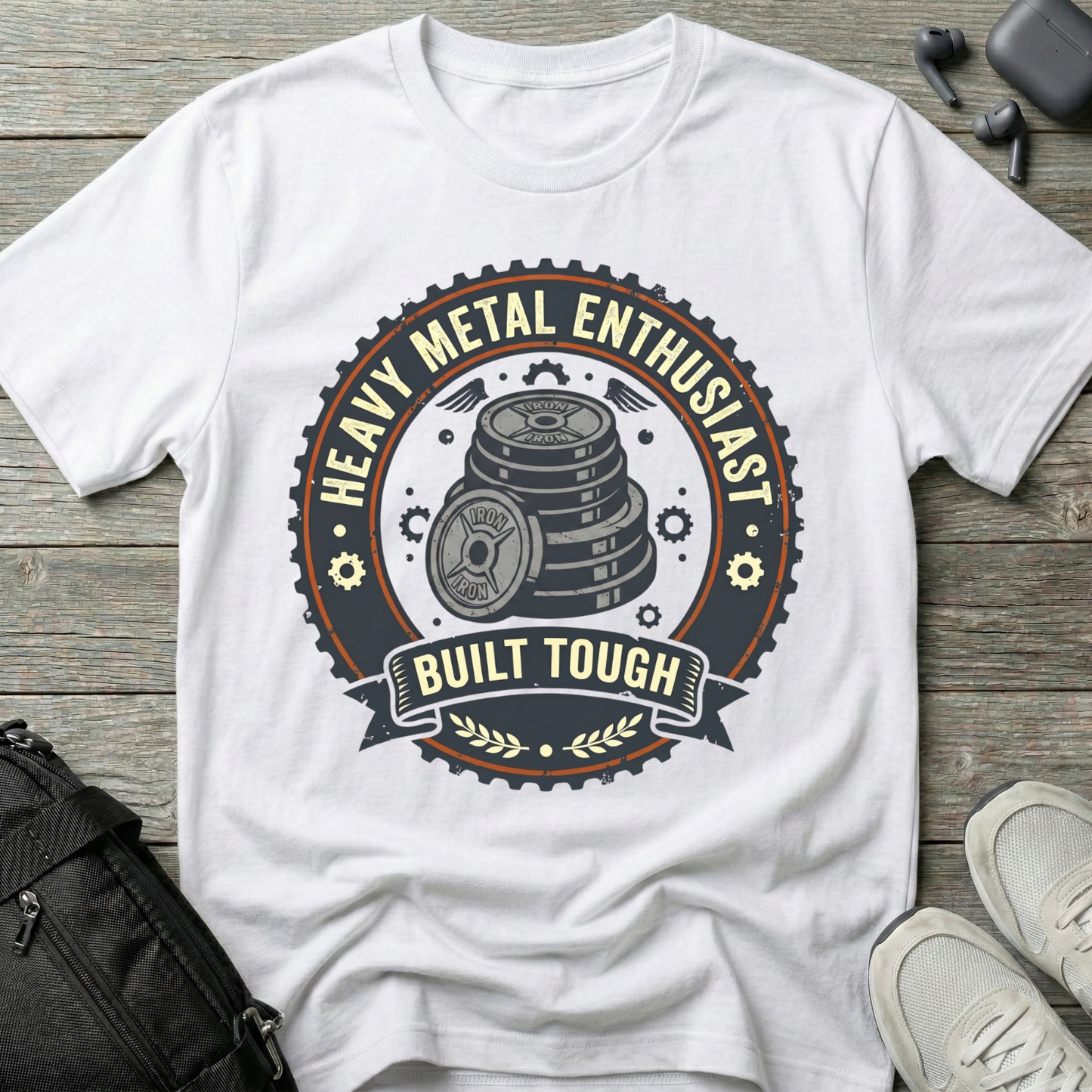 Heavy Metal Enthusiast Graphic Tee