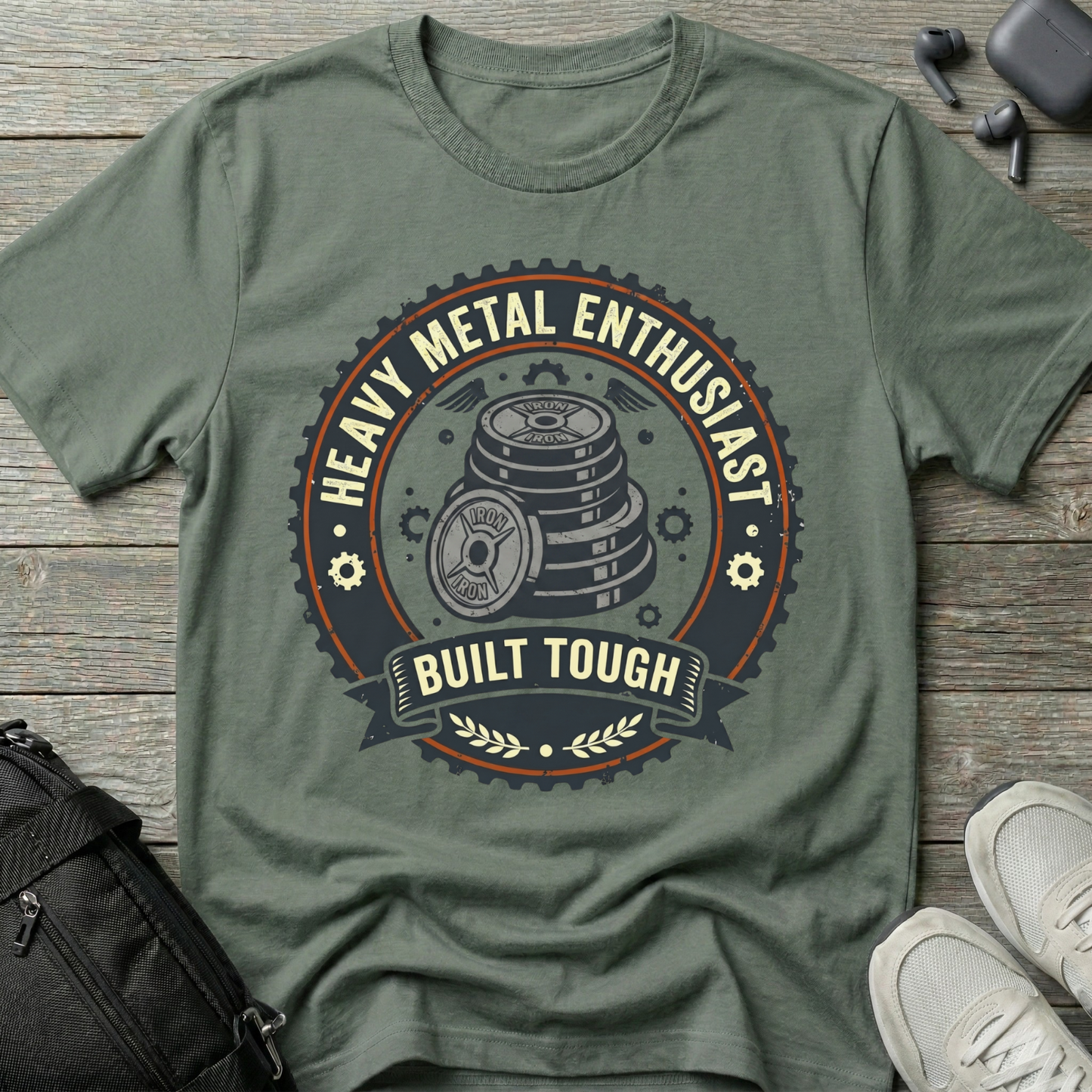 Heavy Metal Enthusiast Graphic Tee