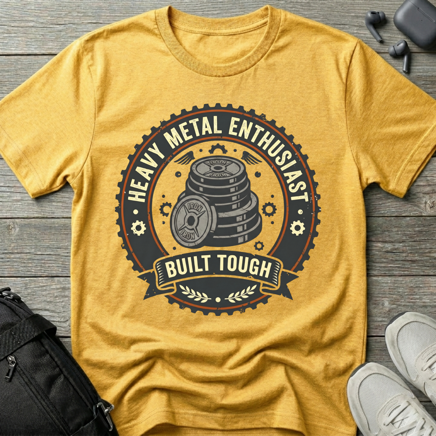 Heavy Metal Enthusiast Graphic Tee
