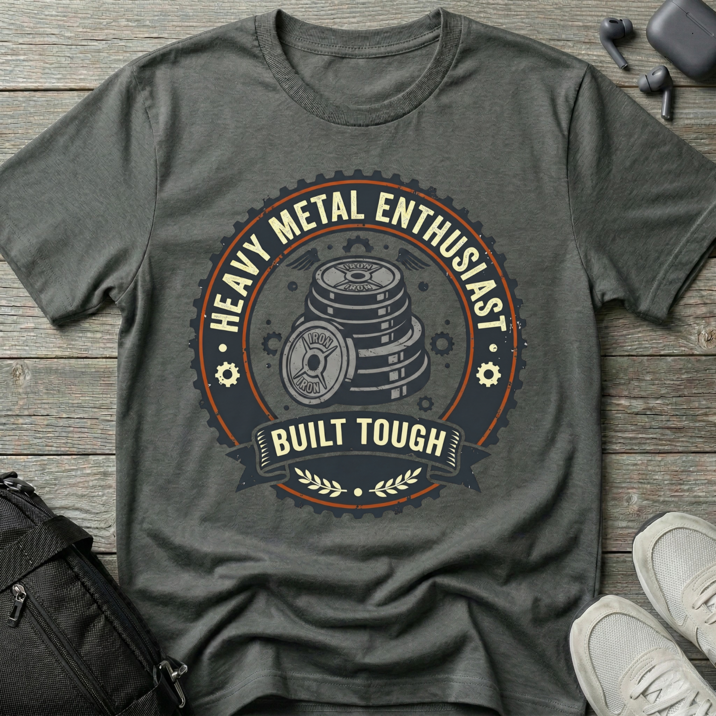Heavy Metal Enthusiast Graphic Tee