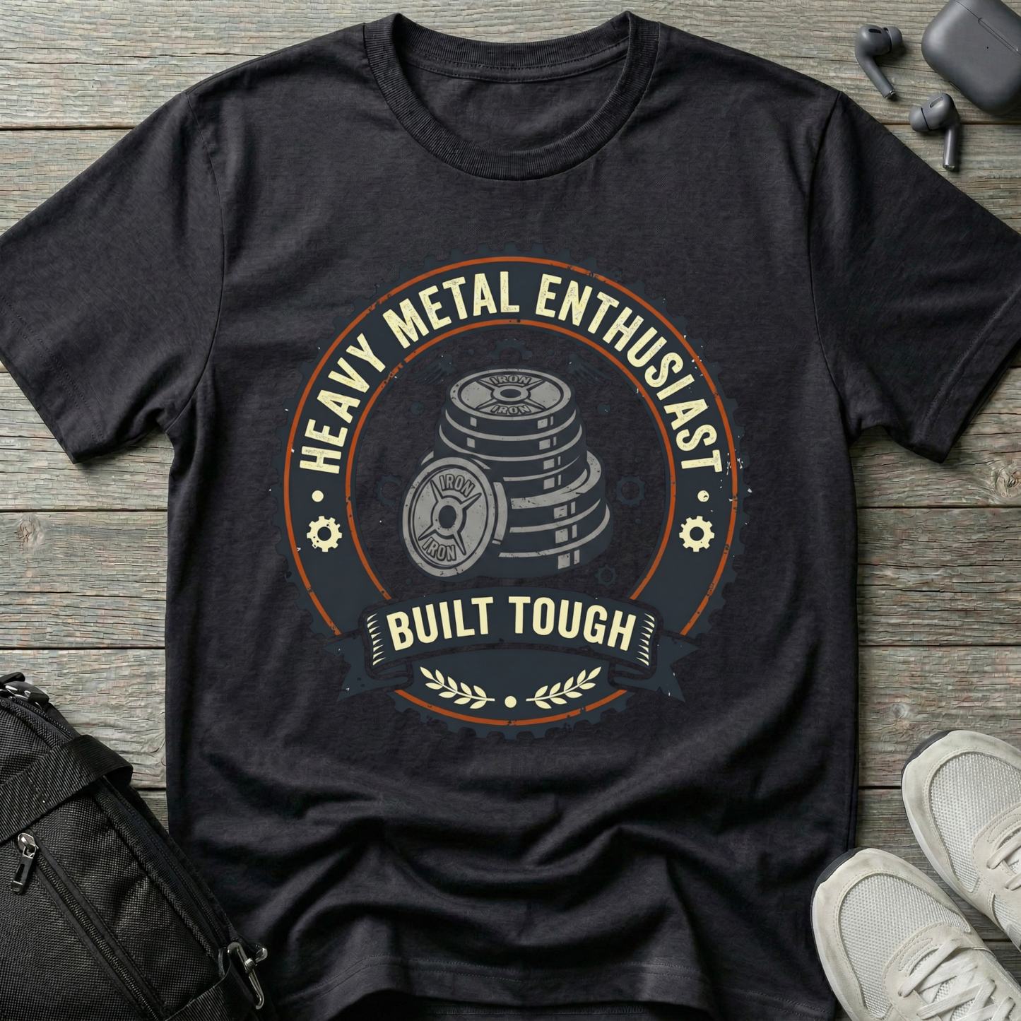 Heavy Metal Enthusiast Graphic Tee