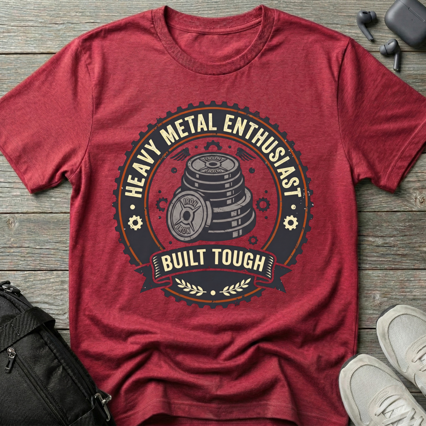 Heavy Metal Enthusiast Graphic Tee
