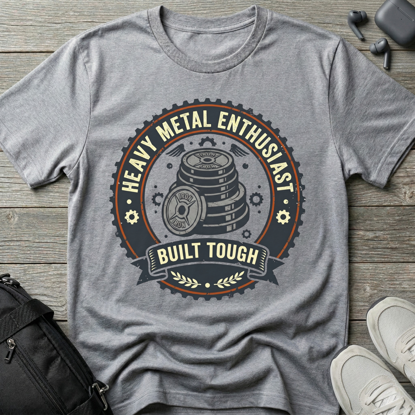 Heavy Metal Enthusiast Graphic Tee