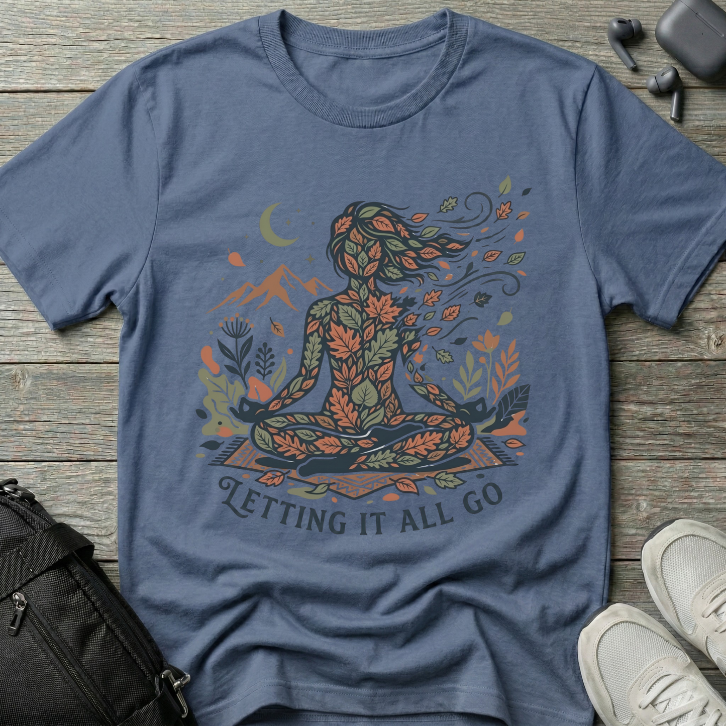 "Letting It All Go" - Yoga Meditation T-Shirt
