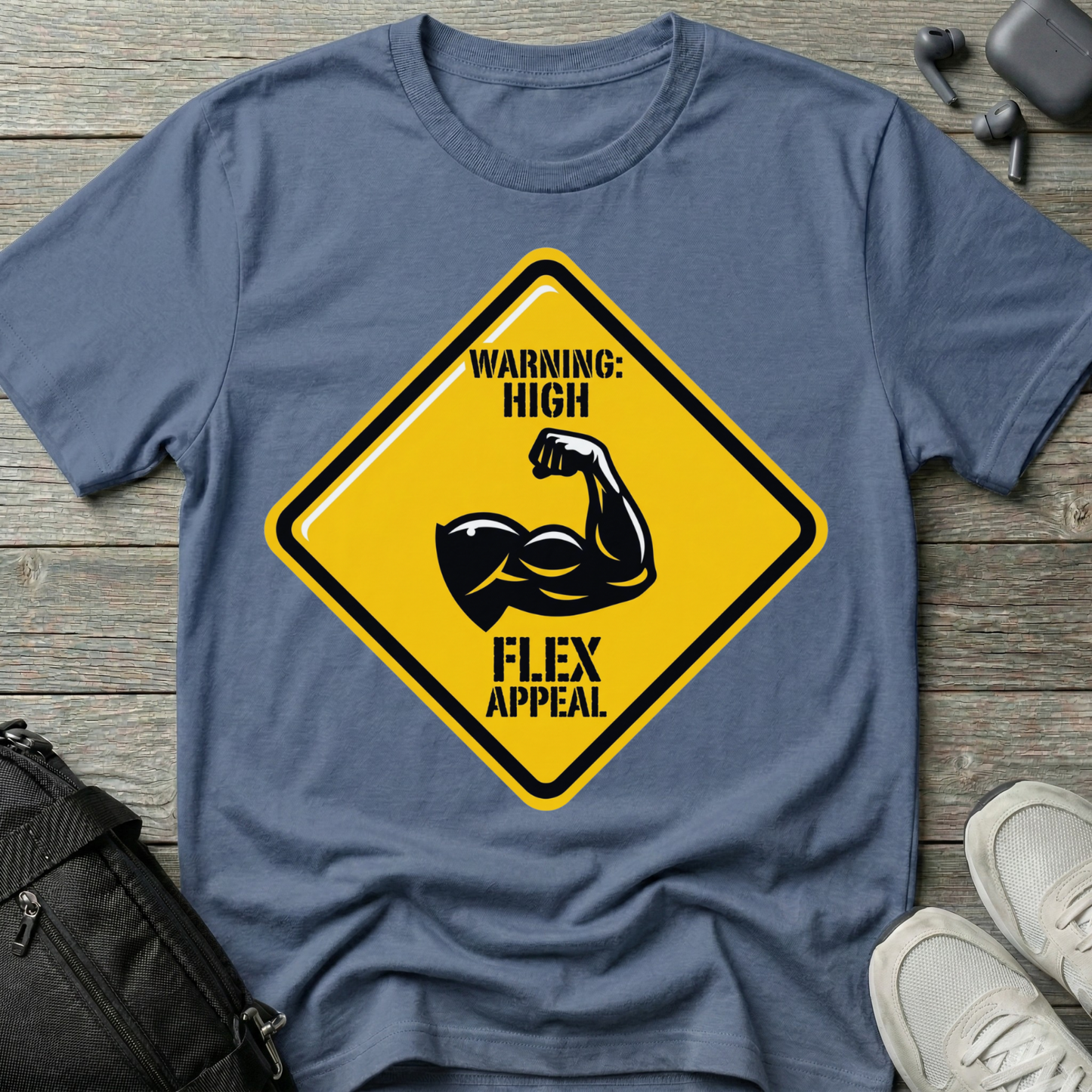 "Warning: High Flex Appeal"  Graphic Tee